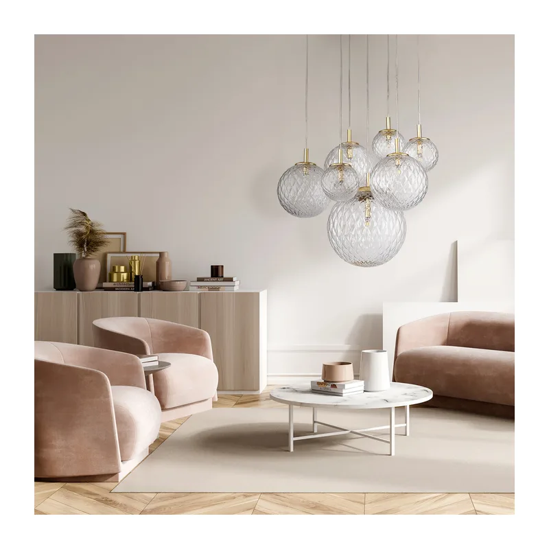 Подвесной светильник со стеклянными плафонами 4608 TK Lighting 6