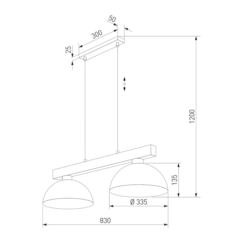 Подвесной светильник 4713 Oslo TK Lighting 3