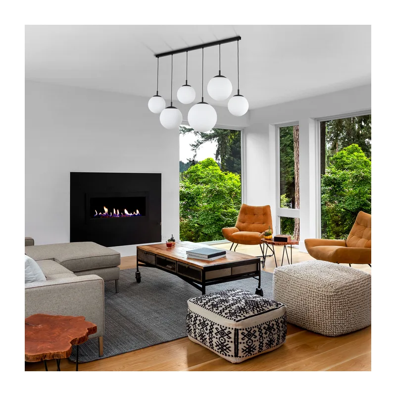 Подвесной светильник со стеклянными плафонами 4792 Esme TK Lighting 2