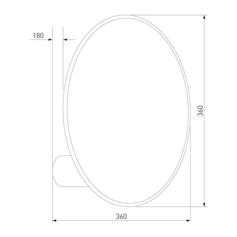 Настенный светильник с тканевым рассеивателем 4814 Pulse TK Lighting 7