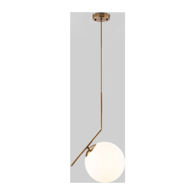 Подвесной светильник со стеклянным плафоном 50153/1 Eurosvet 2