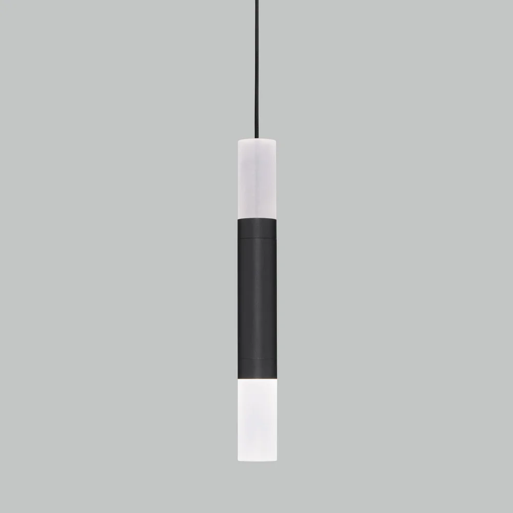 Подвесной светодиодный светильник 50210/1 LED черный Eurosvet