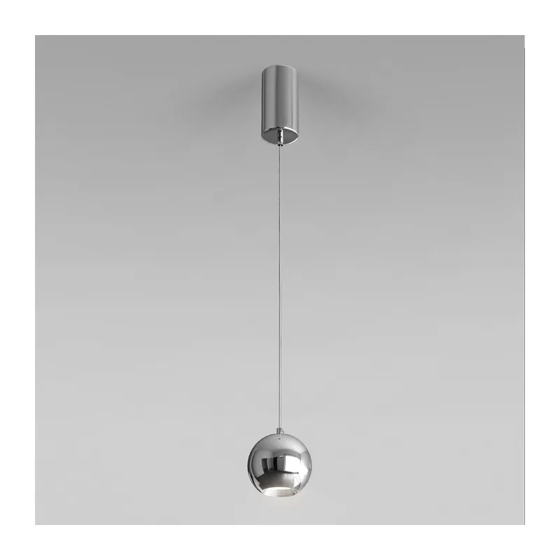 Подвесной светодиодный светильник 50215/1 LED хром Elektrostandard 3