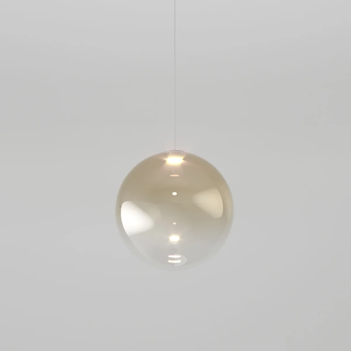 Подвесной светильник 50231/1 LED янтарный Eurosvet