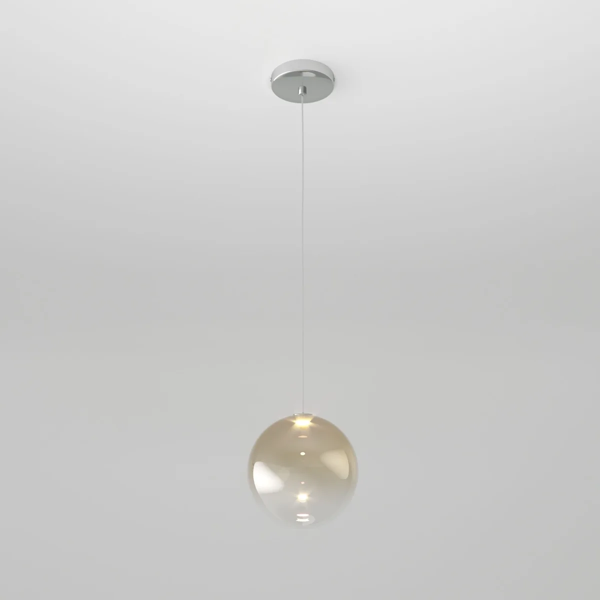 Подвесной светильник 50231/1 LED янтарный Eurosvet 2