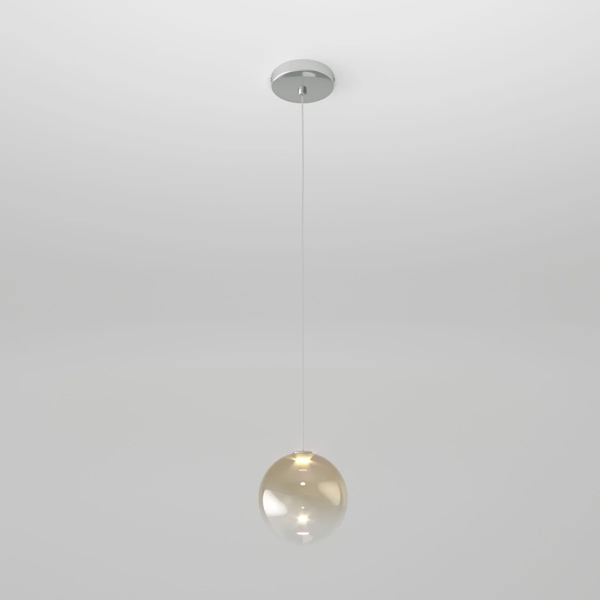 Подвесной светильник 50232/1 LED янтарный Eurosvet 2