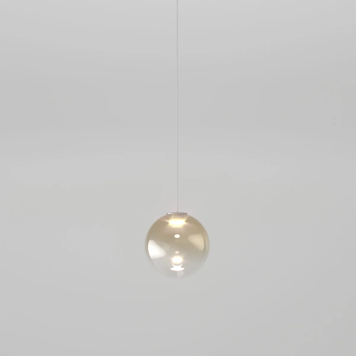 Подвесной светильник 50234/1 LED янтарный Eurosvet