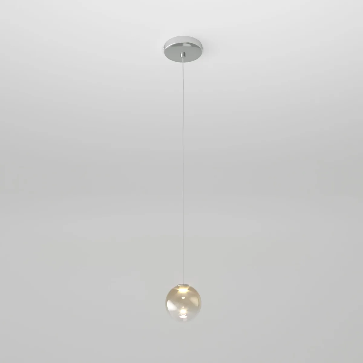 Подвесной светильник 50234/1 LED янтарный Eurosvet 2