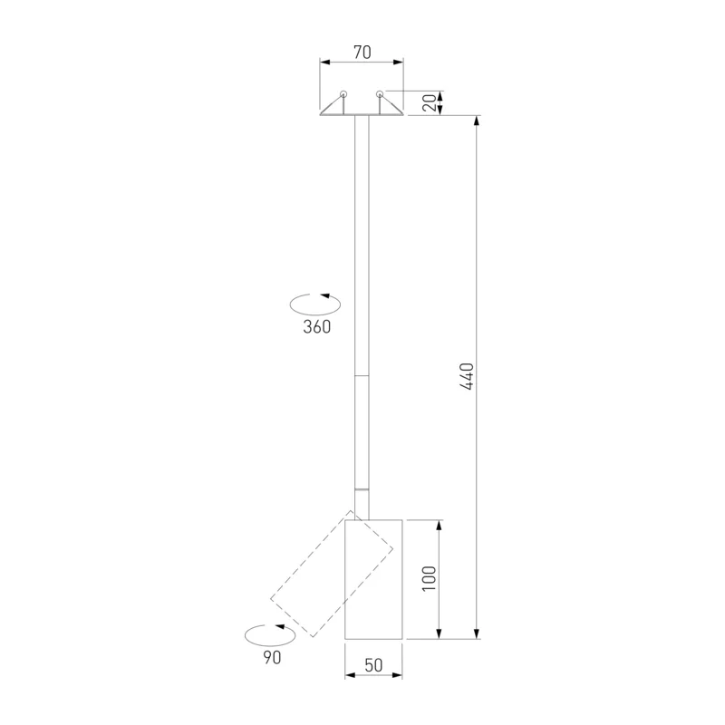 Встраиваемый потолочный светильник 50242 LED Elektrostandard 3