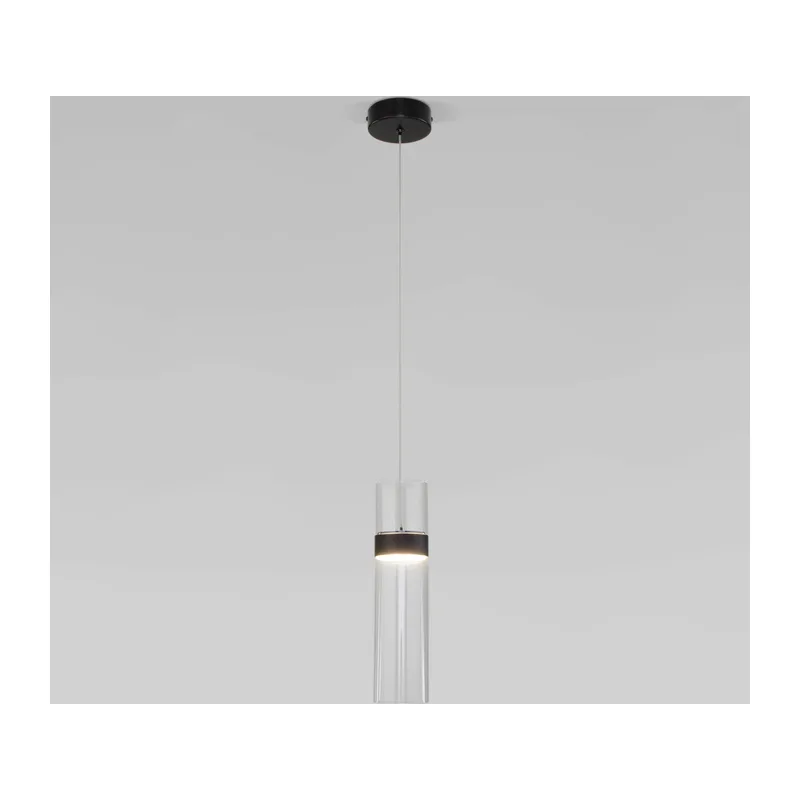 Подвесной светильник 50244/1 LED черный/прозрачный Eurosvet 2