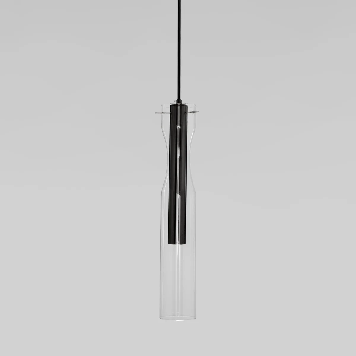 Подвесной светильник LED со стеклянным плафоном 50253/1 LED черный Eurosvet 3