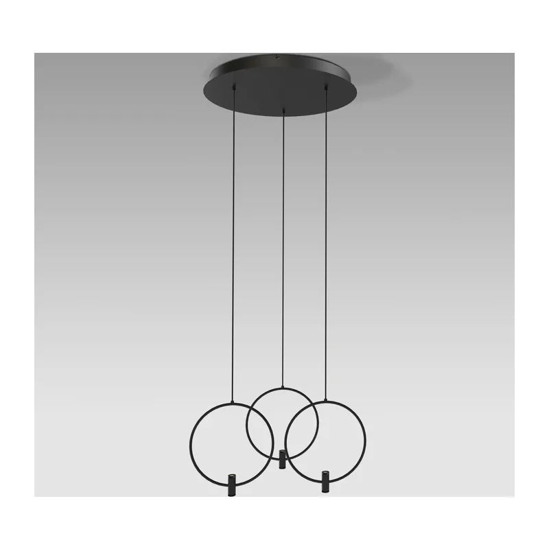 Подвесной светильник 50257/3 LED черный Eurosvet
