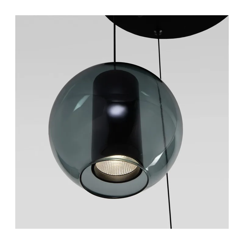 Подвесной светильник 50258/3 LED дымчатый/бирюзовый Eurosvet 2