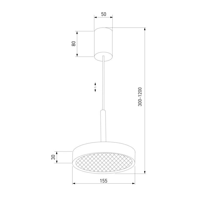 Подвесной светильник Plate 50260 LED Elektrostandard 6