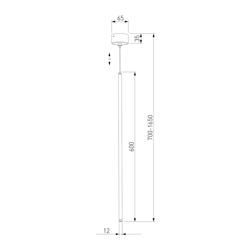 Подвесной светодиодный светильник Flinn 3W 4000К черный 50262 LED Elektrostandard 7