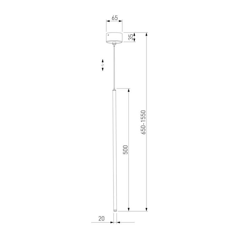 Подвесной светодиодный светильник Flinn 4W 4000К черный 50263 LED Elektrostandard 4