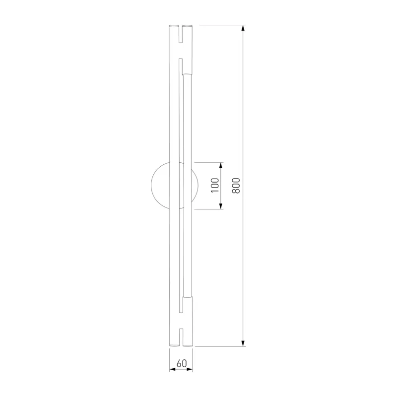Настенный светильник 50265 LED титан Eurosvet 7
