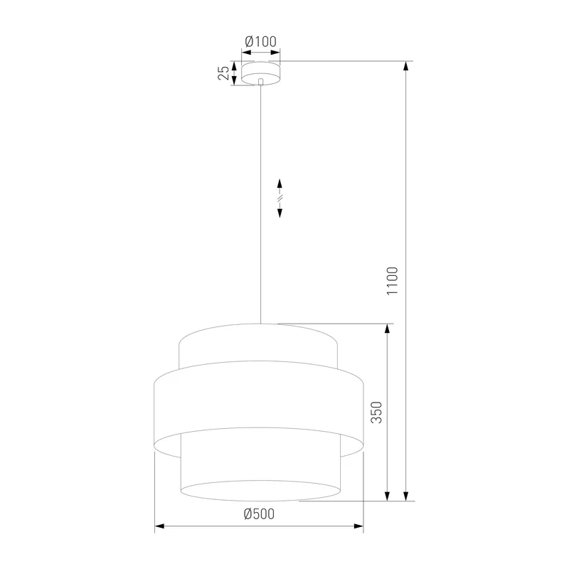 Подвесной светильник 5099 Calisto TK Lighting 3