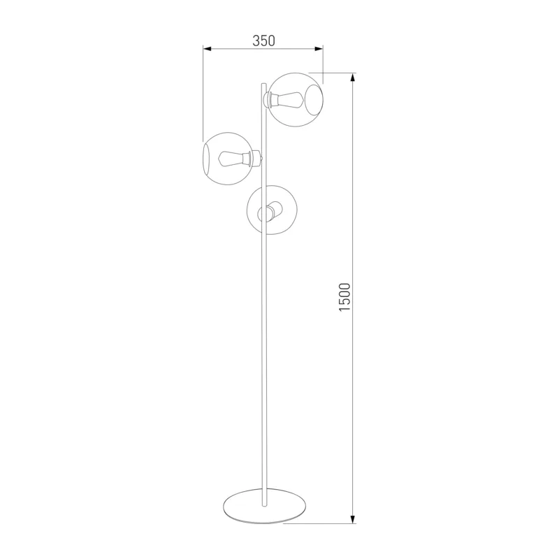 Напольный светильник 5239 Cubus TK Lighting 2