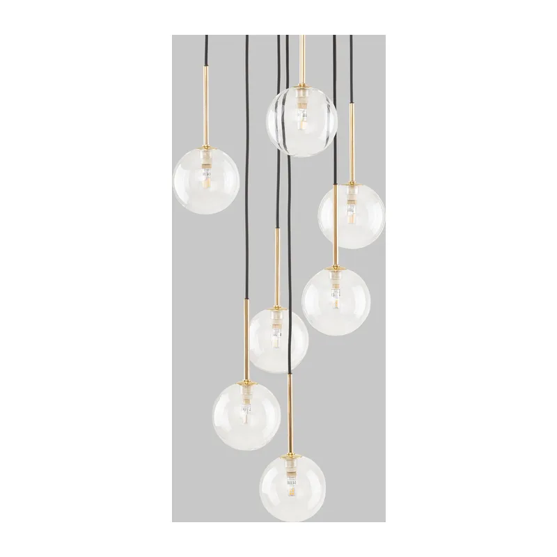 Подвесной светильник со стеклянными плафонами 5362 Nilos TK Lighting 3