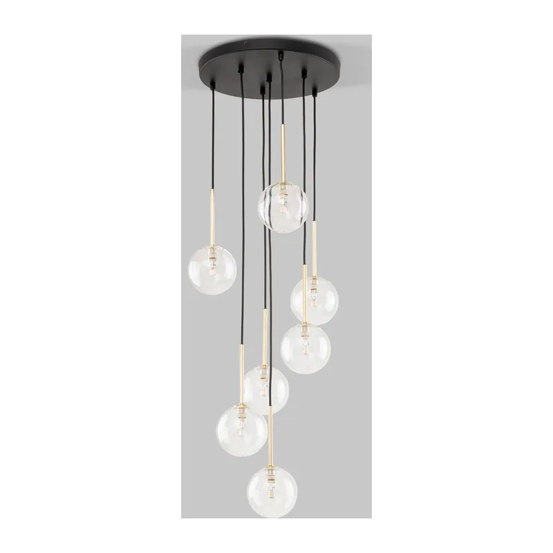 Подвесной светильник со стеклянными плафонами 5362 Nilos TK Lighting