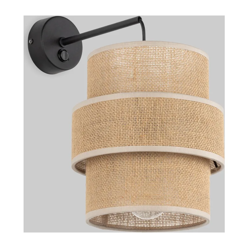 Настенный светильник с тканевым абажуром 5400 Calisto TK Lighting