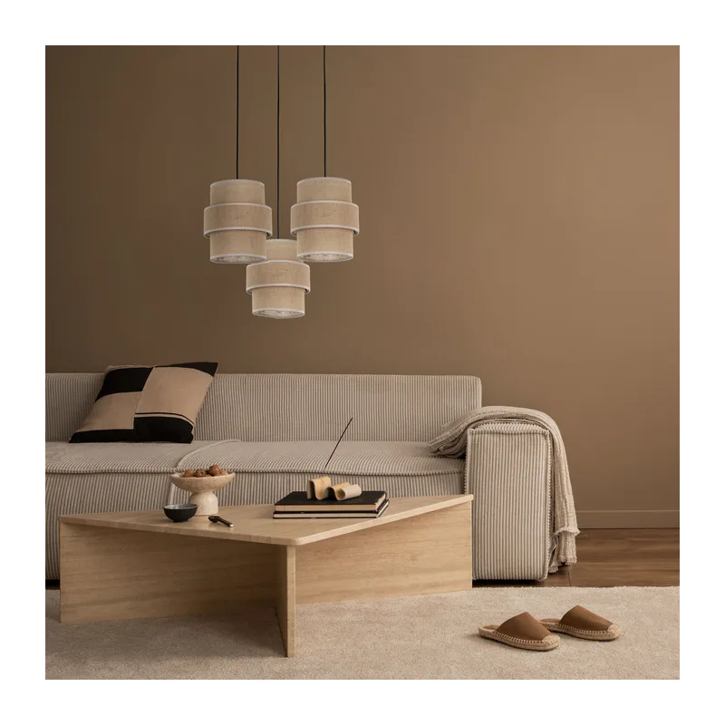 Подвесной светильник с тканевыми абажурами 5403 Calisto TK Lighting 2