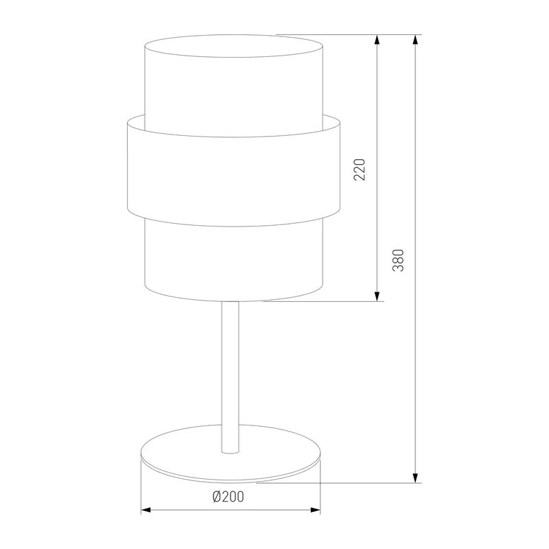 Настольный светильник 5404 Calisto TK Lighting 3
