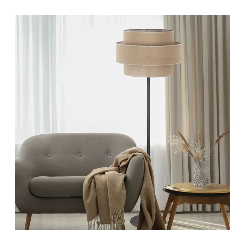 Напольный светильник с тканевым абажуром 5405 Calisto TK Lighting 3