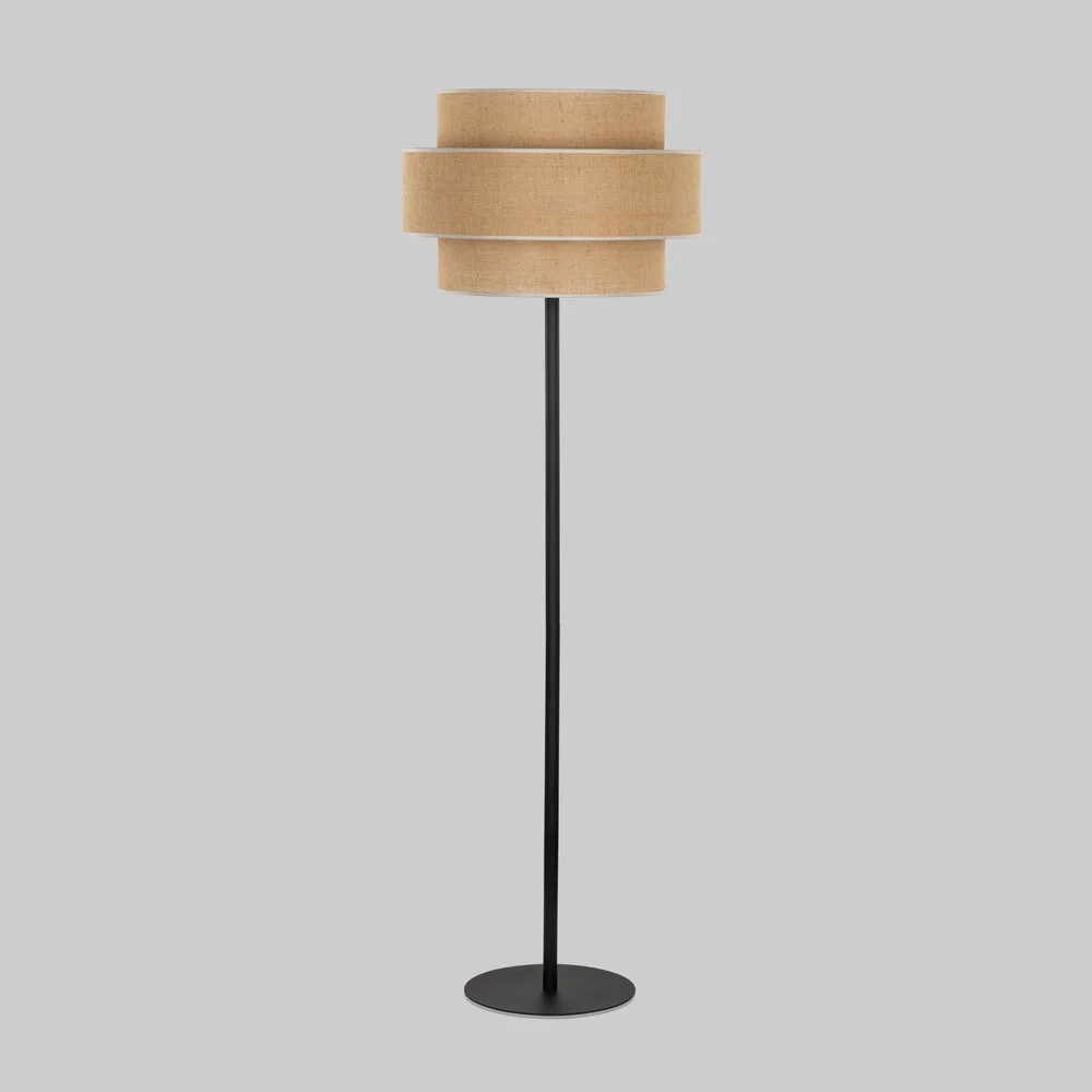 Напольный светильник с тканевым абажуром 5405 Calisto TK Lighting