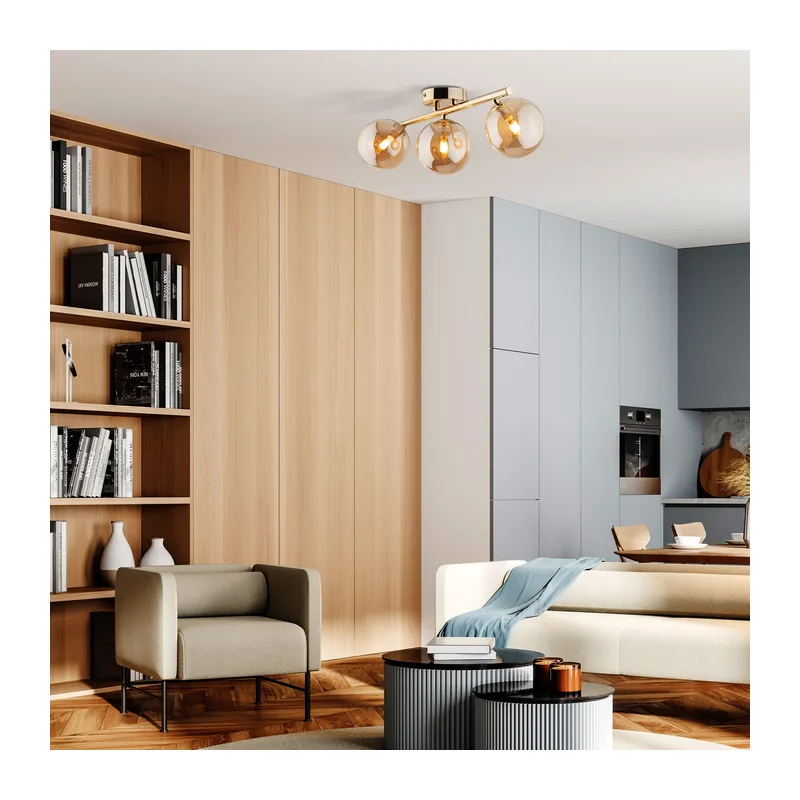 Потолочный светильник со стеклянными плафонами 5418 Estera TK Lighting 3