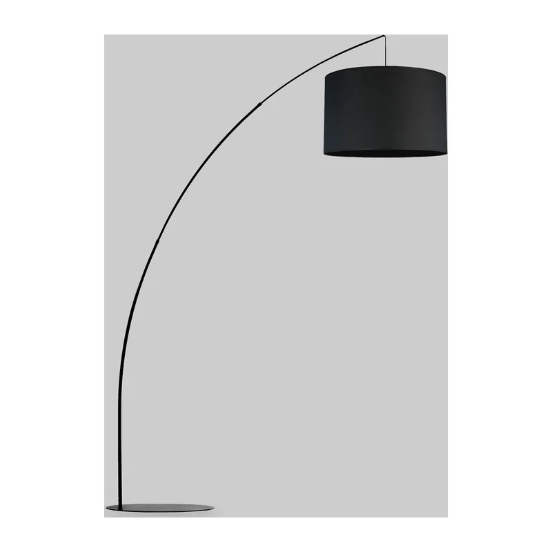 Напольный светильник с тканевым абажуром 5485 Moby Black TK Lighting