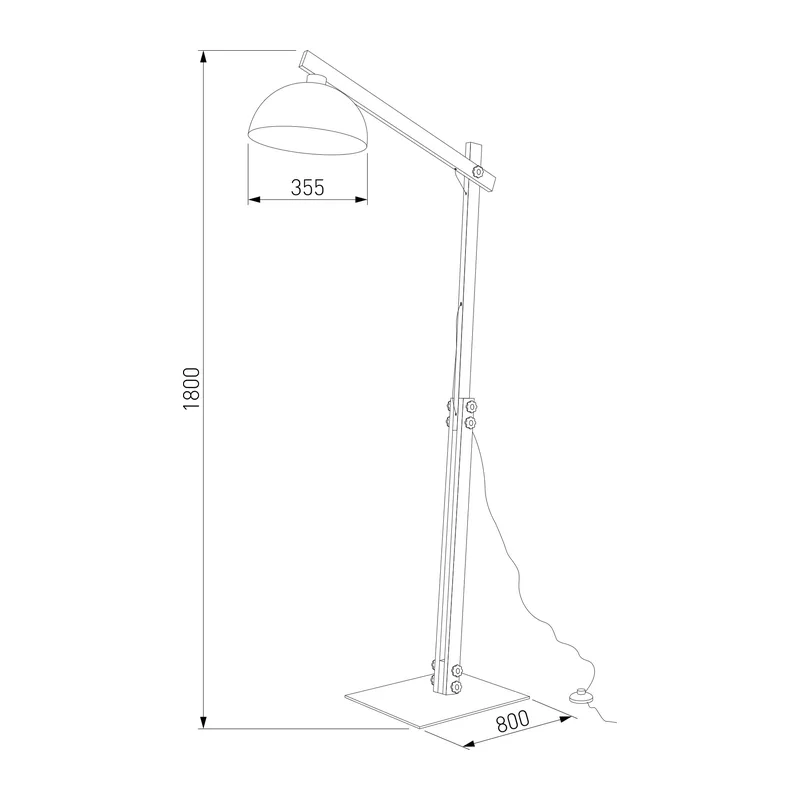Напольный светильник 5582 Oslo TK Lighting 4