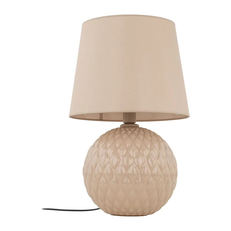 Настольный светильник с тканевым абажуром 5591 Santana Ecru TK Lighting 2