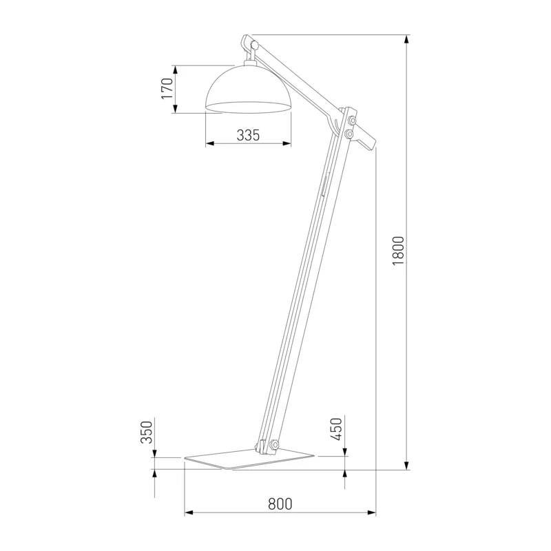 Напольный светильник 5592 Oslo TK Lighting 2