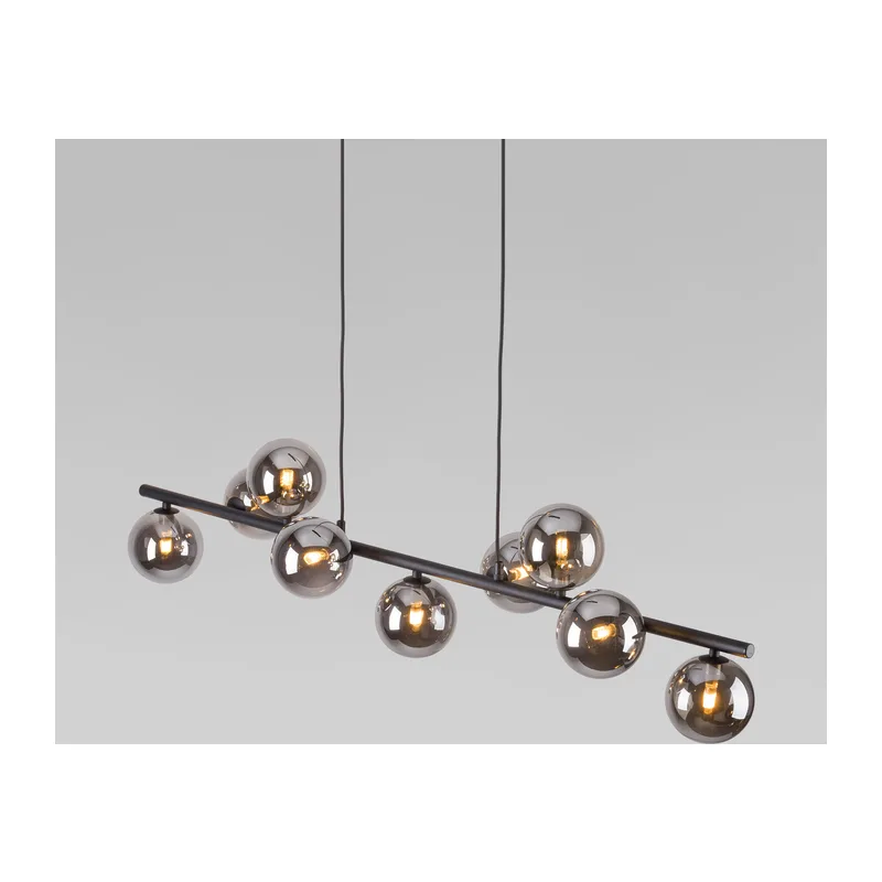 Подвесной светильник со стеклянными плафонами 5667 Estera Black TK Lighting 2