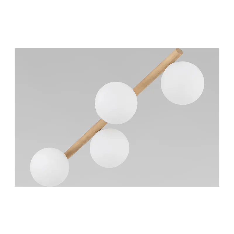 Потолочный светильник со стеклянными плафонами 5769 Estera Wood TK Lighting 3