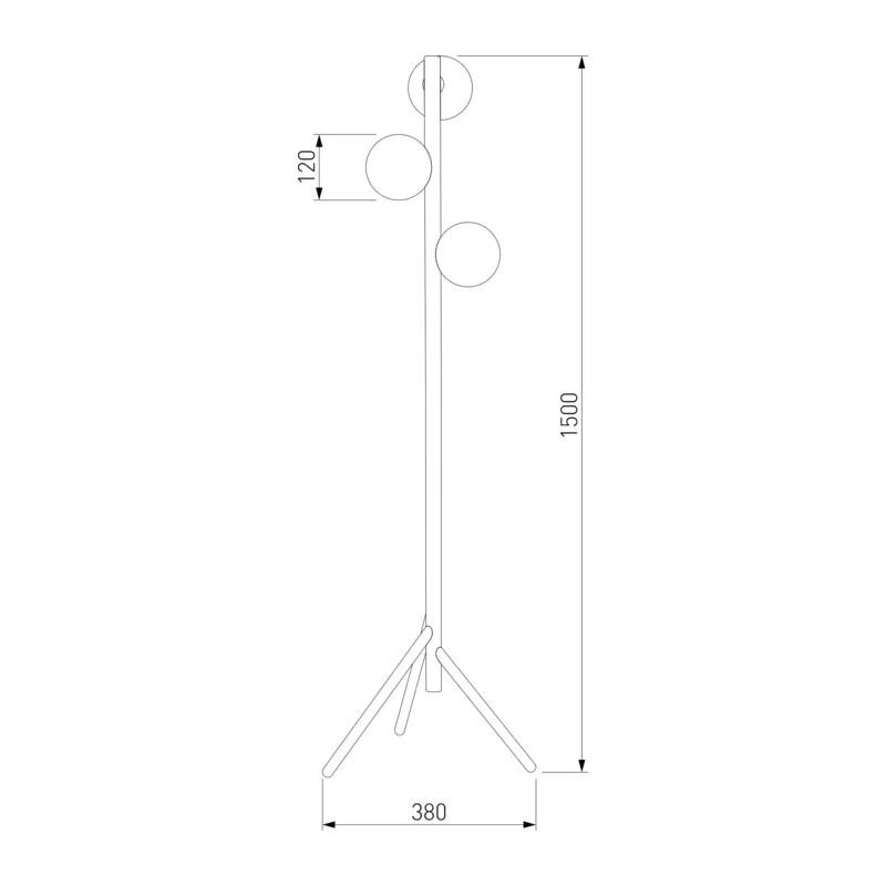 Напольный светильник 5809 Estera Wood TK Lighting 4