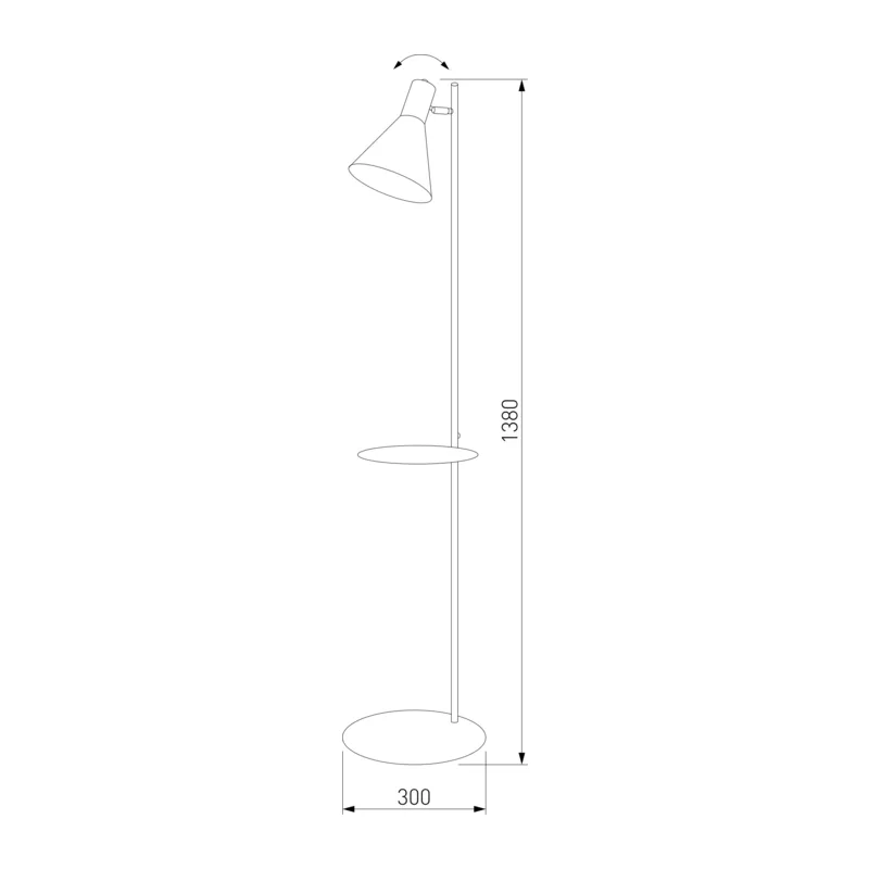 Напольный светильник 5864 Jump TK Lighting 3