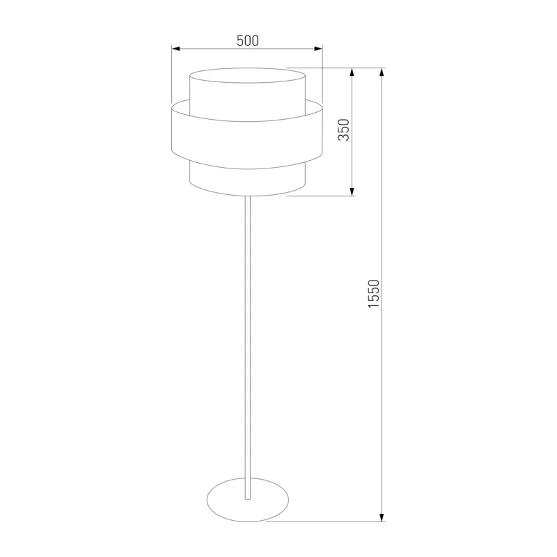 Торшер 5896 Calisto TK Lighting 5