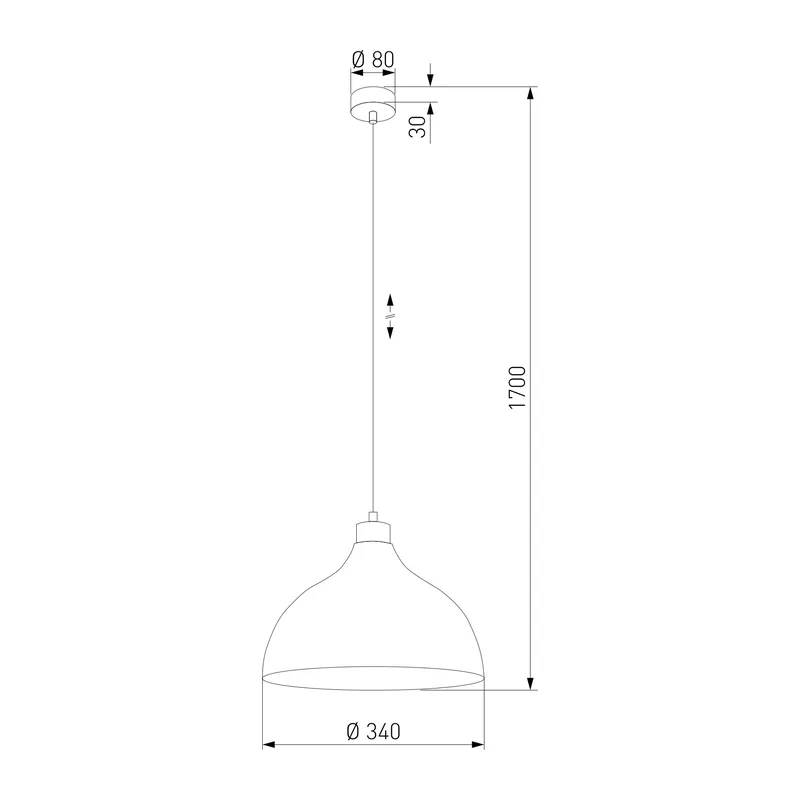 Подвесной светильник 5901 Cap TK Lighting 7