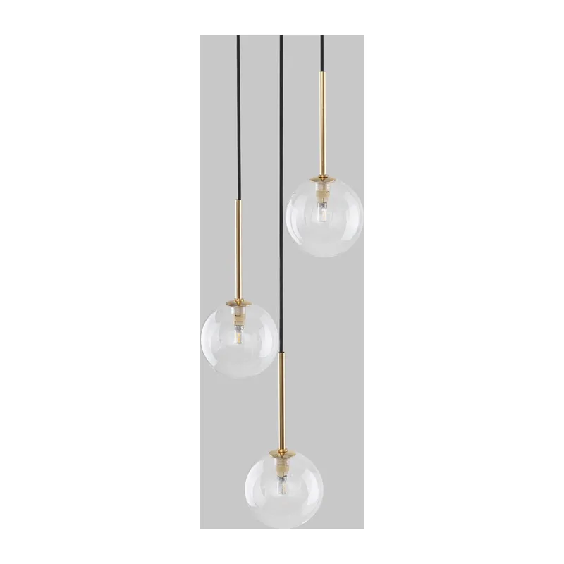 Подвесной светильник со стеклянными плафонами 5942 Nilos TK Lighting 4