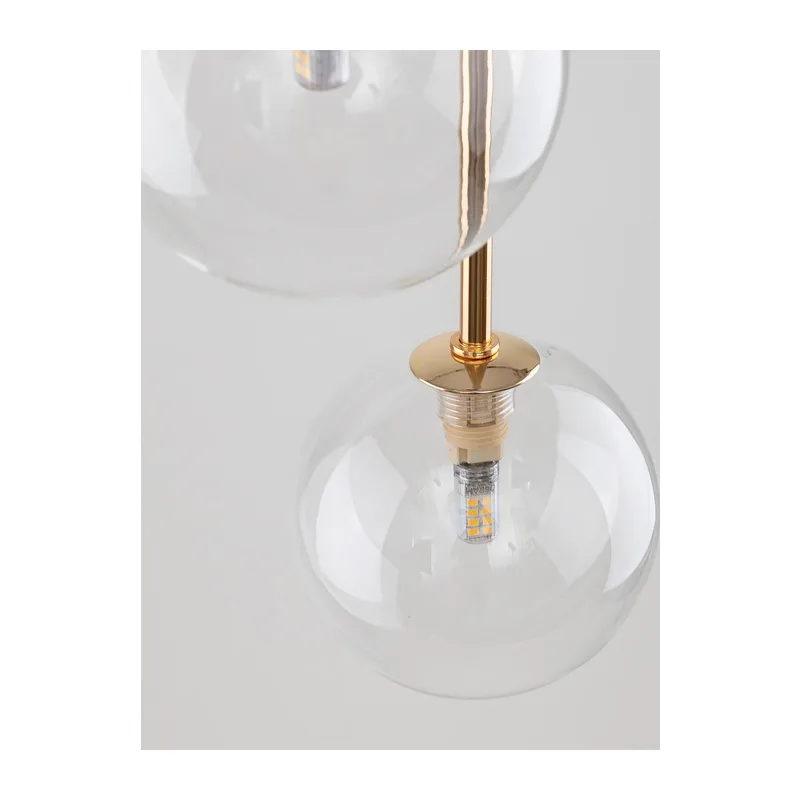 Подвесной светильник со стеклянными плафонами 5942 Nilos TK Lighting 5