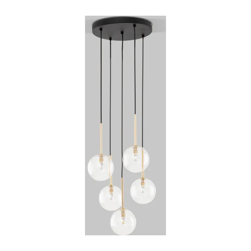 Подвесной светильник со стеклянными плафонами 5943 Nilos TK Lighting