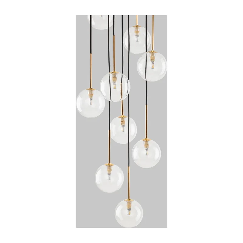 Подвесной светильник со стеклянными плафонами 5944 Nilos TK Lighting 2