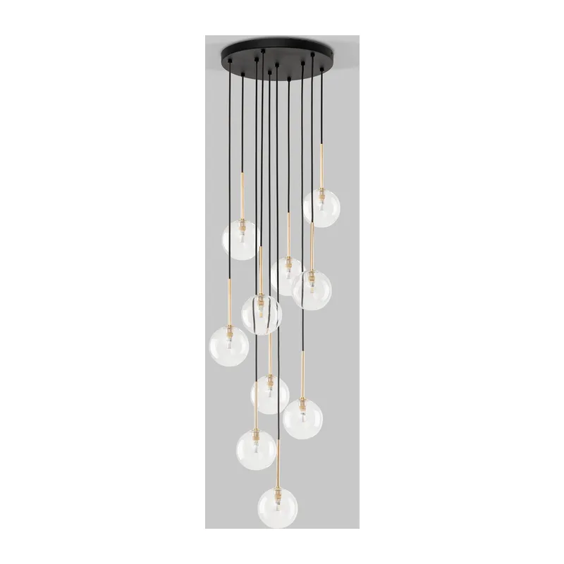 Подвесной светильник со стеклянными плафонами 5944 Nilos TK Lighting
