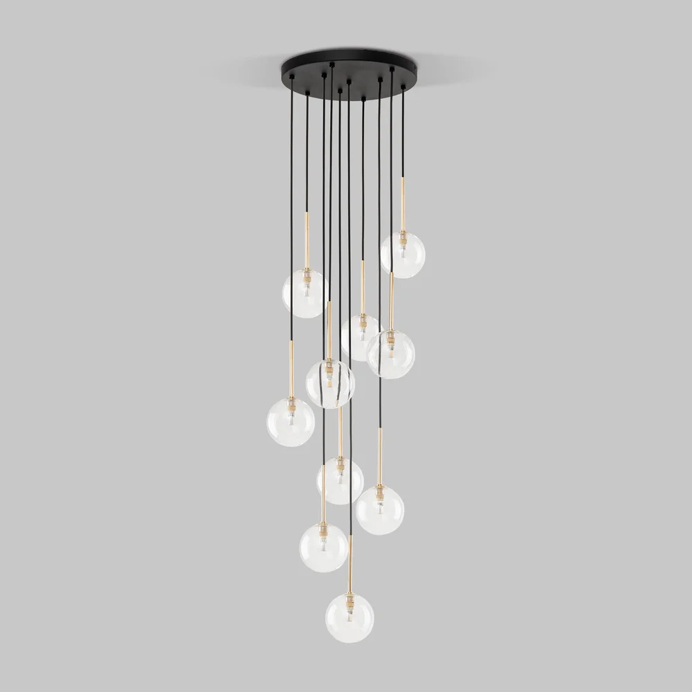 Подвесной светильник со стеклянными плафонами 5944 Nilos TK Lighting
