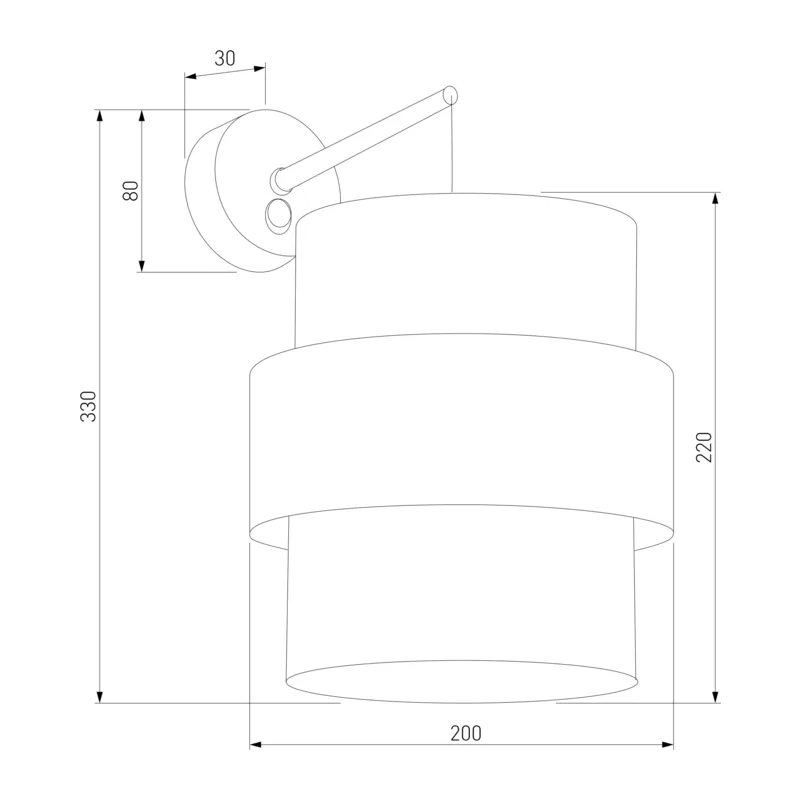 Настенный светильник 5956 Calisto White TK Lighting 5