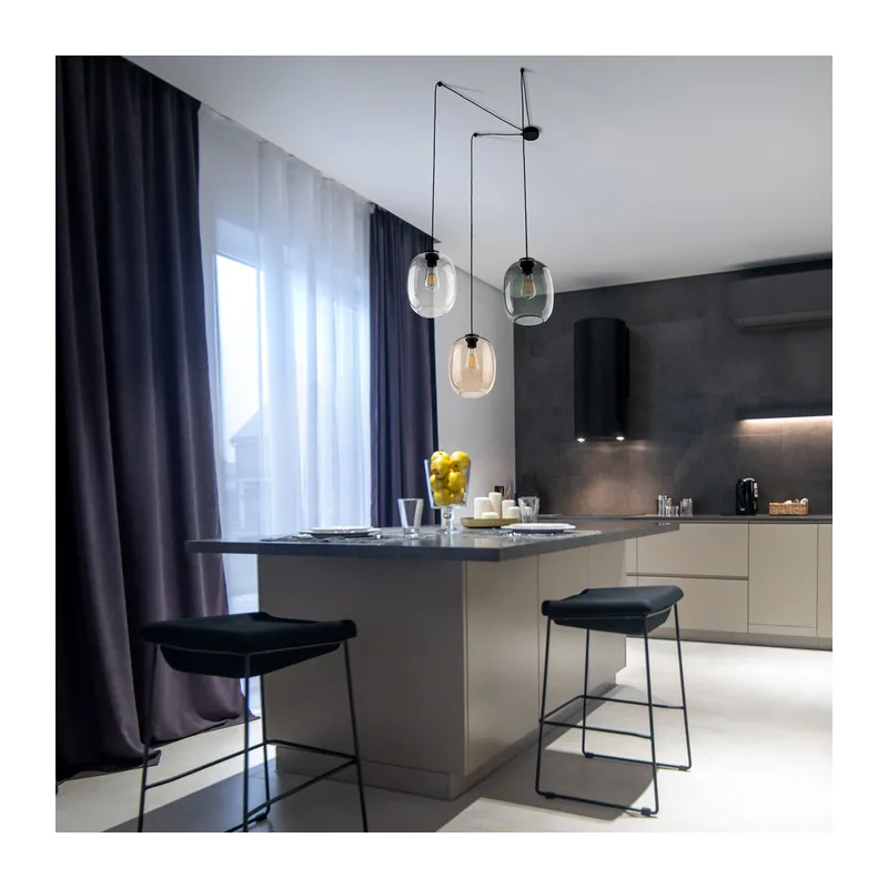 Подвесной светильник со стеклянными плафонами 5972 Elio TK Lighting 3