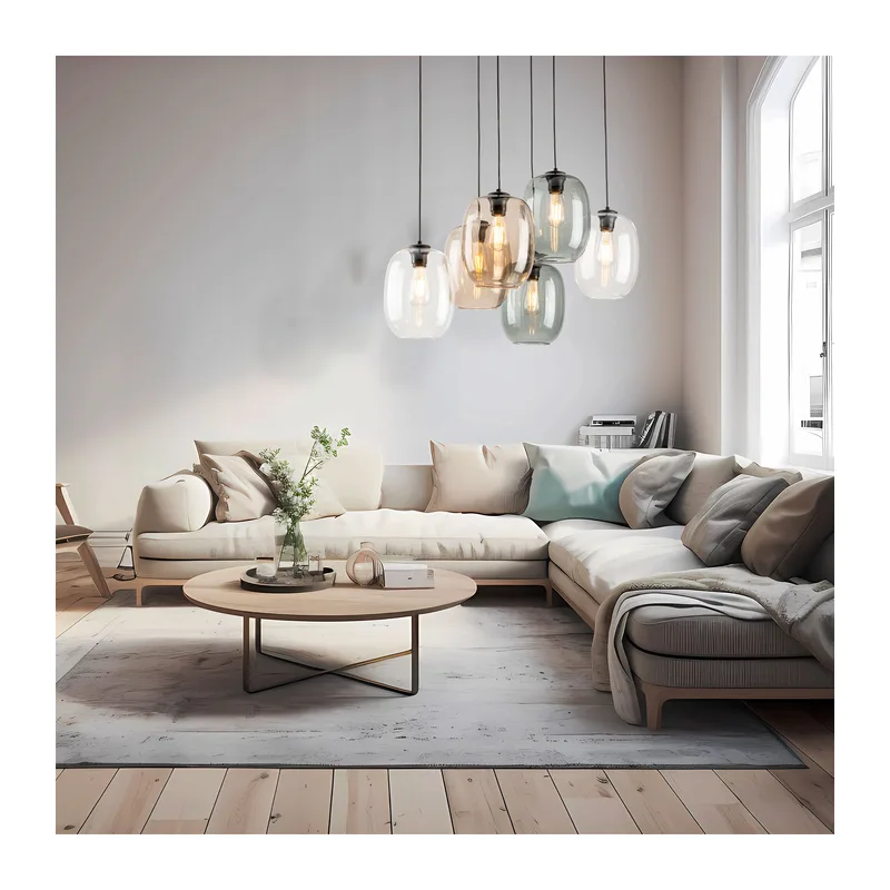 Подвесной светильник со стеклянными плафонами 5974 Elio TK Lighting 2